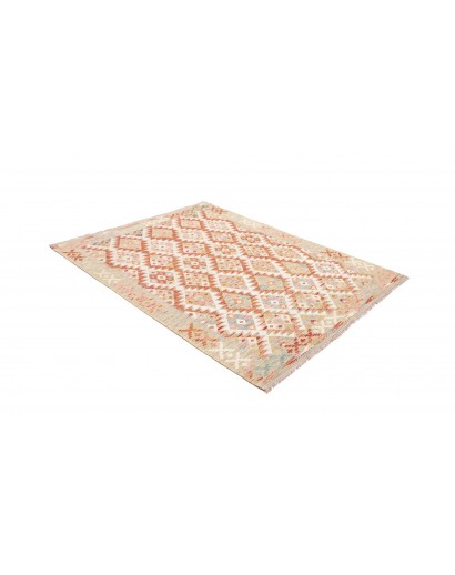 Tappeto Kilim Afghanistan bianco 155x200