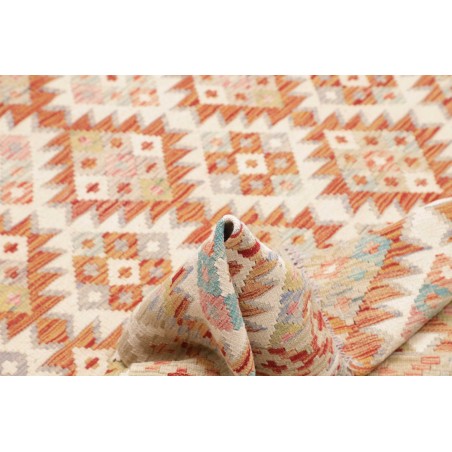 Tappeto Kilim Afghanistan bianco 155x200