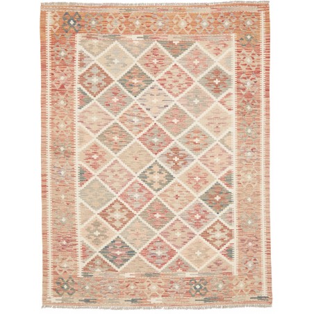 Tappeto Kilim Afghanistan marrone 154x202