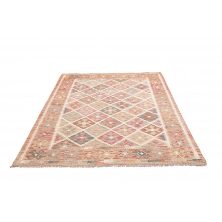 Tappeto Kilim Afghanistan marrone 154x202