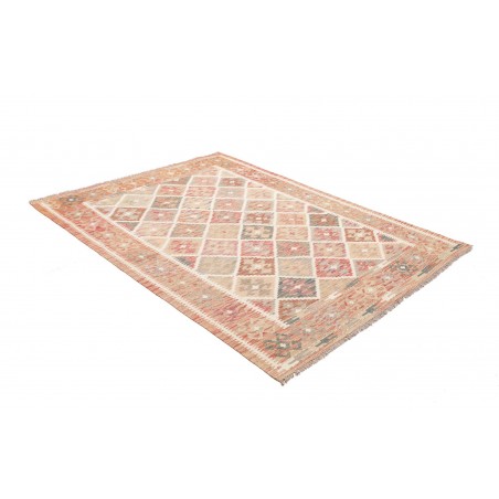 Tappeto Kilim Afghanistan marrone 154x202