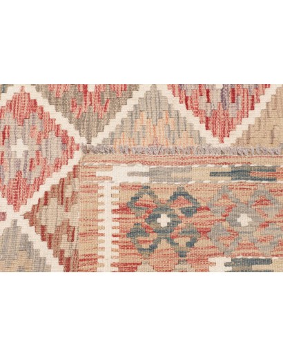 Tappeto Kilim Afghanistan marrone 154x202