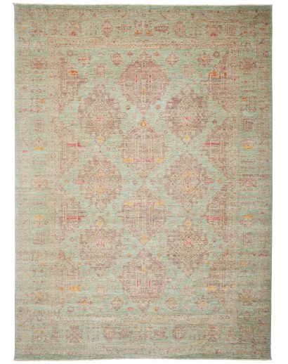 Tappeto Tribal Pakistan azzurro marrone 238x310