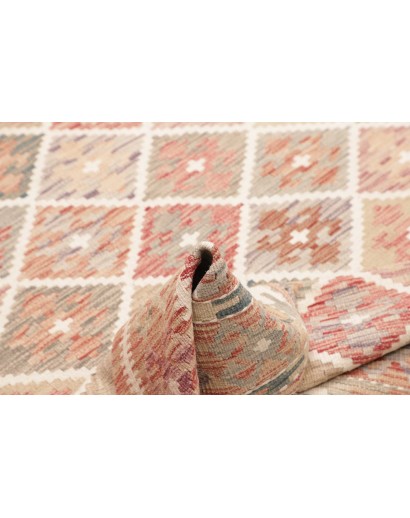 Tappeto Kilim Afghanistan marrone 154x202
