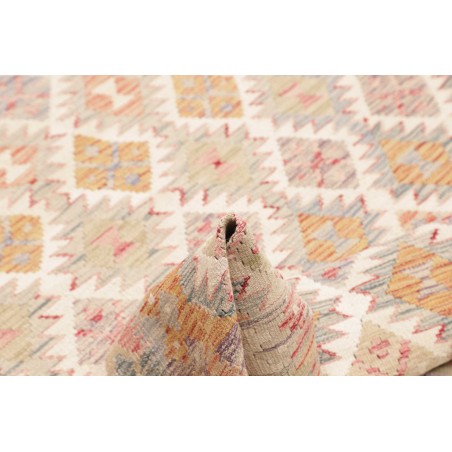 Tappeto Kilim Afghanistan giallo beige 153x196