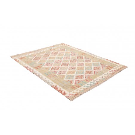 Tappeto Kilim Afghanistan beige marrone 150x192