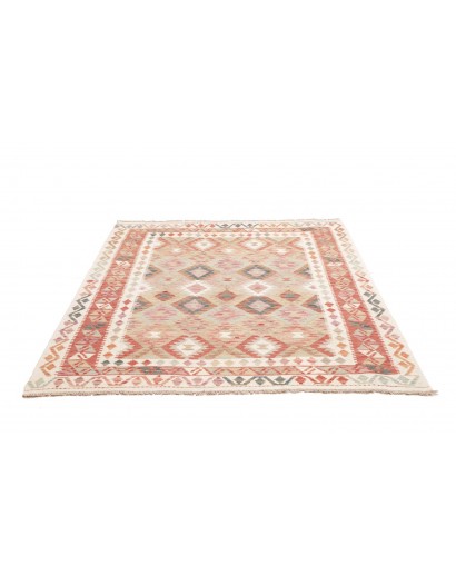 Tappeto Kilim Afghanistan giallo 155x187