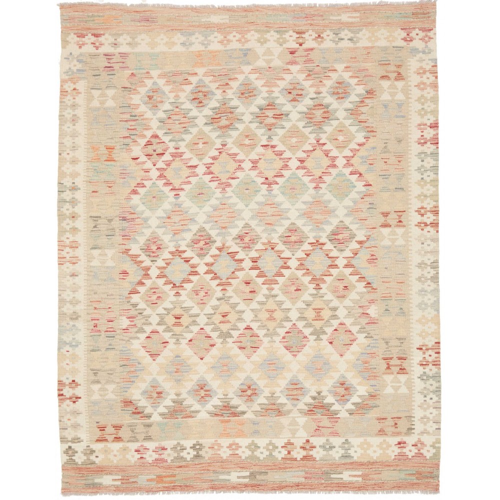 Tappeto Kilim Afghanistan giallo 153x196