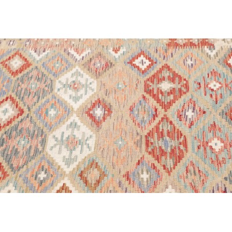 Tappeto Kilim Afghanistan beige marrone 145x193