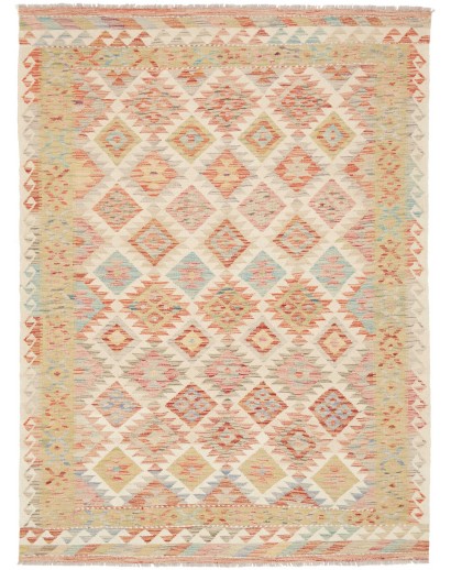 Tappeto Kilim Afghanistan marrone 151x205