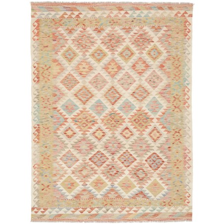 Tappeto Kilim Afghanistan marrone 151x205