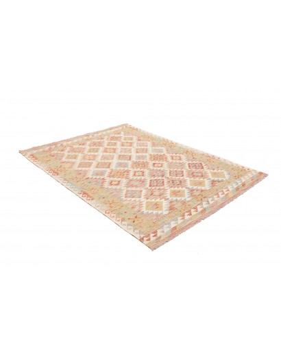 Tappeto Kilim Afghanistan marrone 151x205