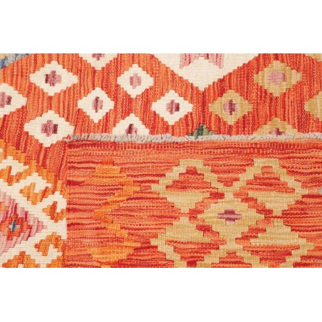 Tappeto Kilim Afghanistan arancione 156x197