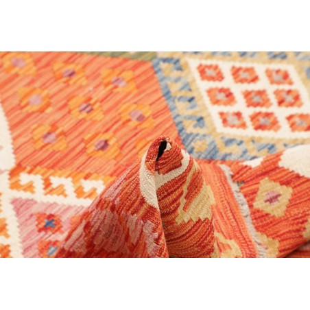 Tappeto Kilim Afghanistan arancione 156x197