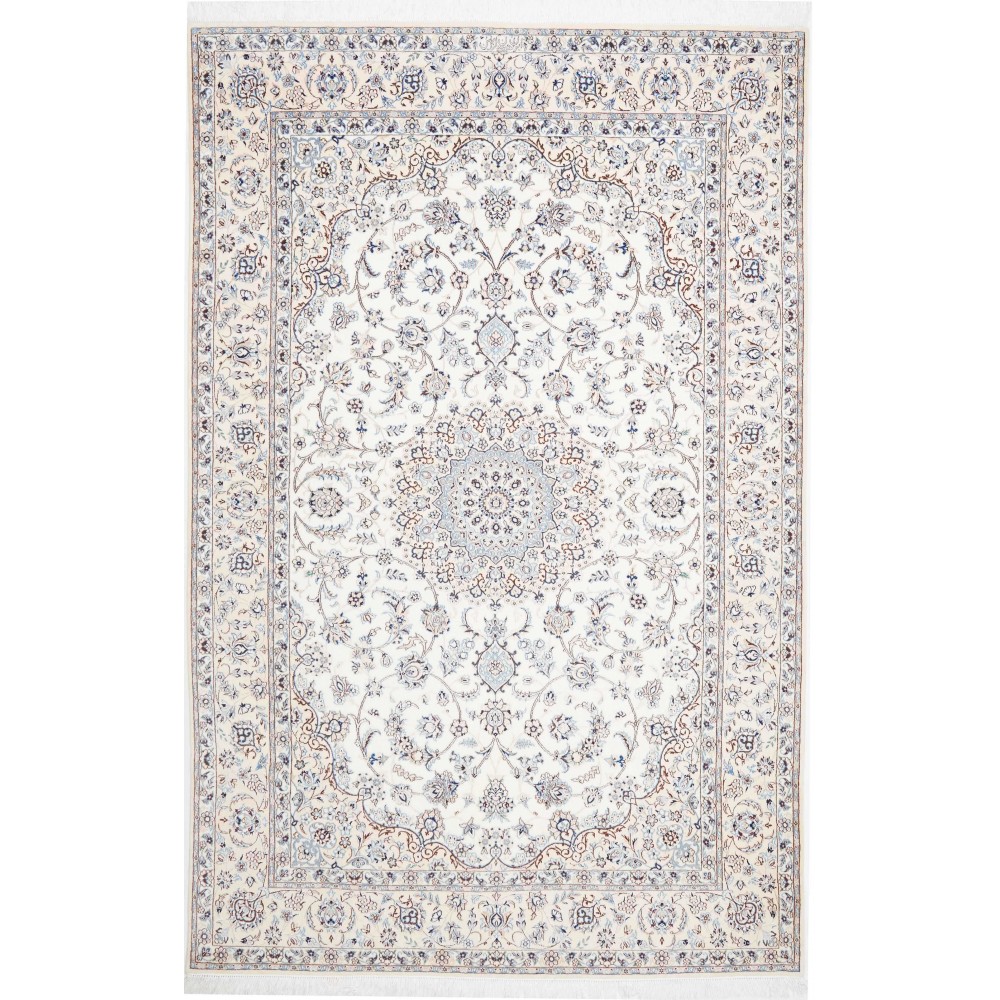 Tappeto Nain 6La Persia bianco 153x237 Tappeto Nain 6La Persia bianco 153x237