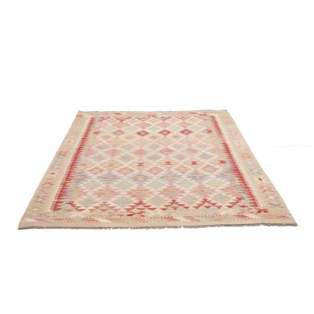Tappeto Kilim Afghanistan giallo 154x195