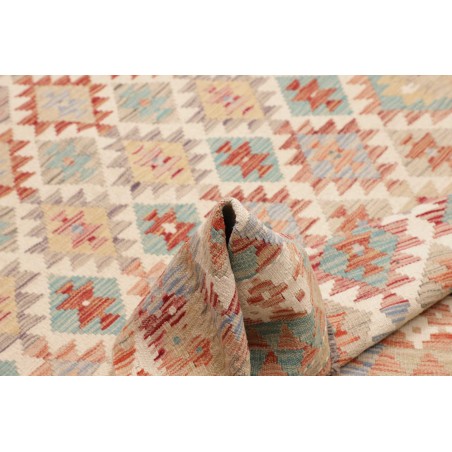 Tappeto Kilim Afghanistan beige marrone 154x205