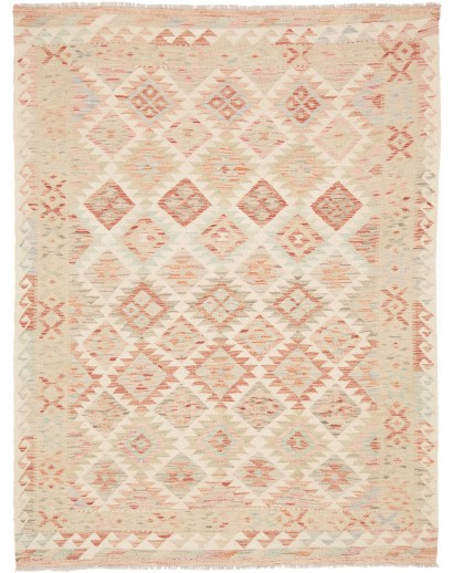Tappeto Kilim Afghanistan giallo 152x198