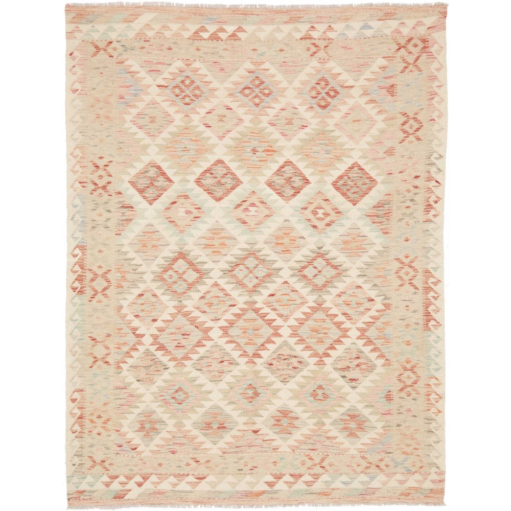 Tappeto Kilim Afghanistan giallo 152x198