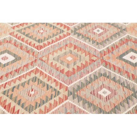 Tappeto Kilim Afghanistan marrone azzurro 159x188