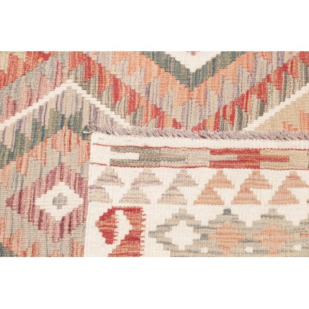 Tappeto Kilim Afghanistan marrone azzurro 159x188