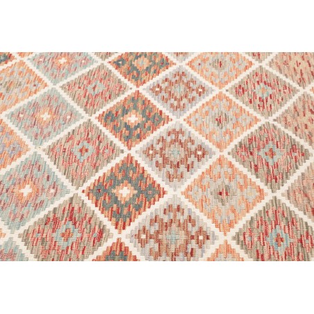 Tappeto Kilim Afghanistan marrone bianco 157x190