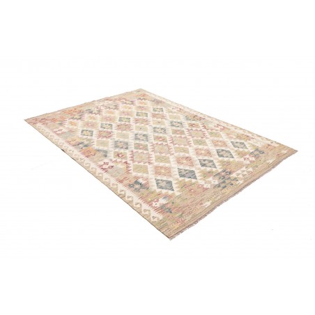 Tappeto Kilim Afghanistan beige marrone 153x210
