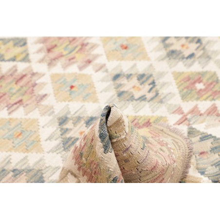 Tappeto Kilim Afghanistan beige marrone 153x210
