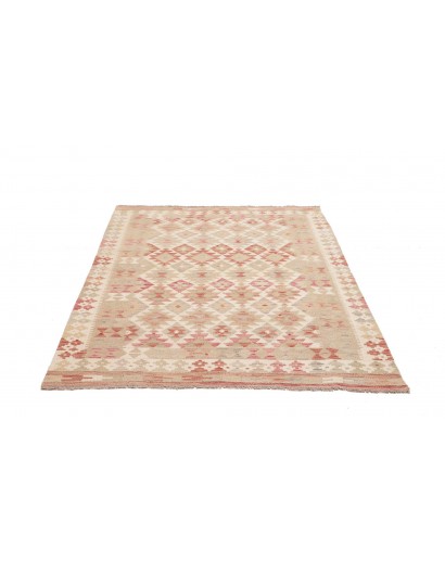 Tappeto Kilim Afghanistan giallo beige 149x202