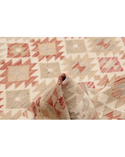 Tappeto Kilim Afghanistan giallo beige 149x202