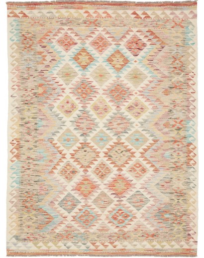 Tappeto Kilim Afghanistan beige marrone 150x198
