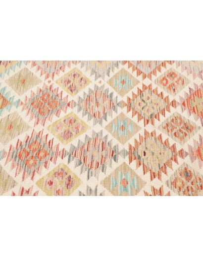Tappeto Kilim Afghanistan beige marrone 150x198