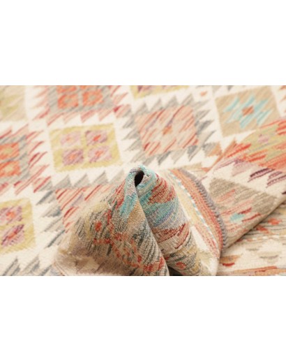 Tappeto Kilim Afghanistan beige marrone 150x198