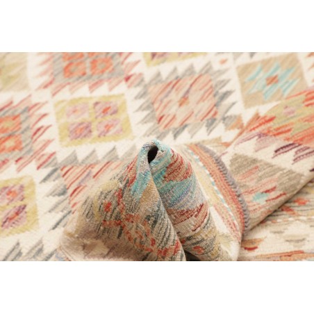 Tappeto Kilim Afghanistan beige marrone 150x198