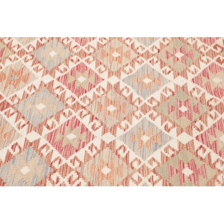 Tappeto Kilim Afghanistan marrone rosso 153x205