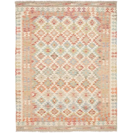 Tappeto Kilim Afghanistan beige marrone 157x203