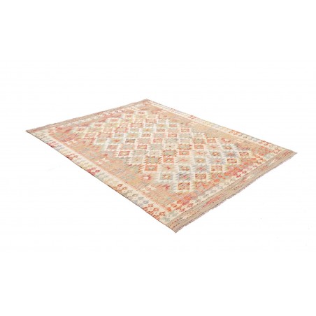 Tappeto Kilim Afghanistan beige marrone 157x203
