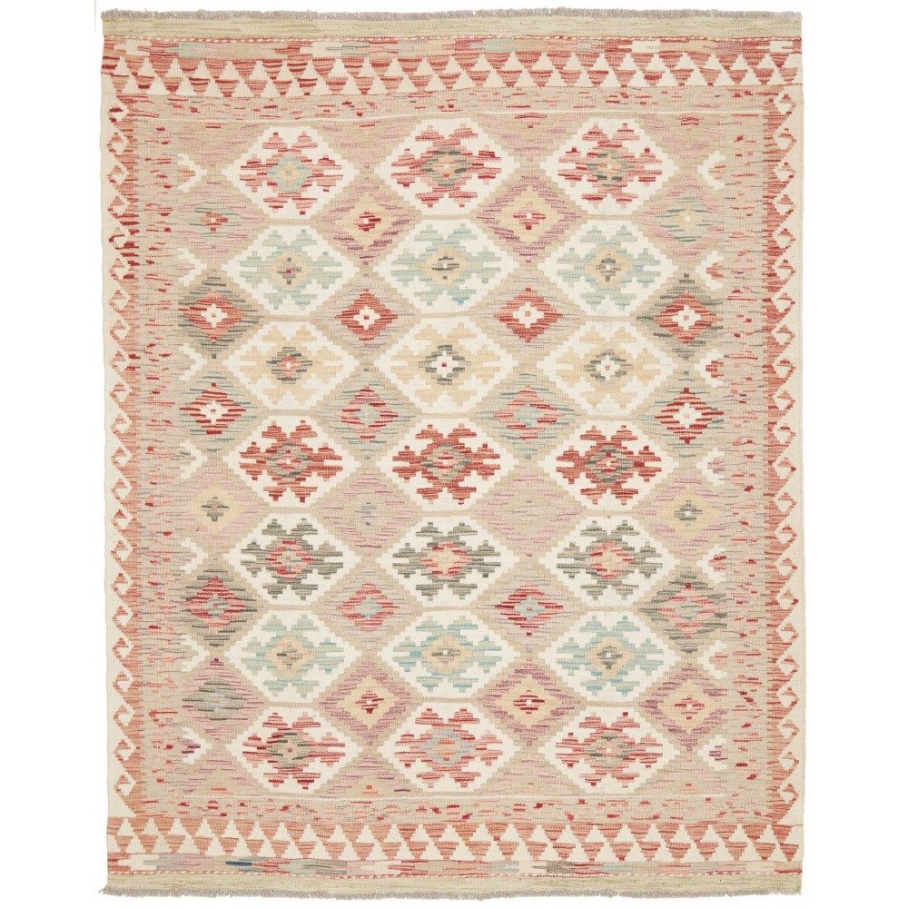 Tappeto Kilim Afghanistan marrone 154x194