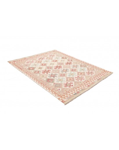 Tappeto Kilim Afghanistan marrone 154x194