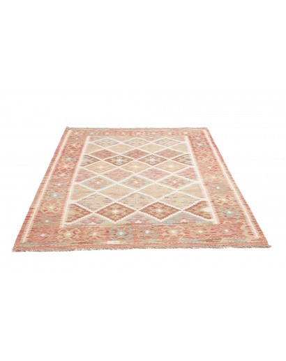 Tappeto Kilim Afghanistan marrone 150x194