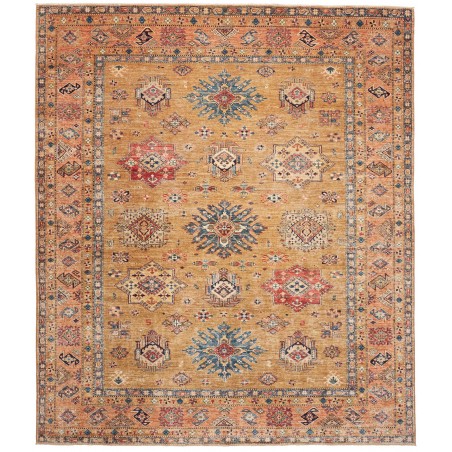 Tappeto Kazak Fine Pakistan marrone grigio 251x296