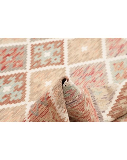 Tappeto Kilim Afghanistan marrone 150x194