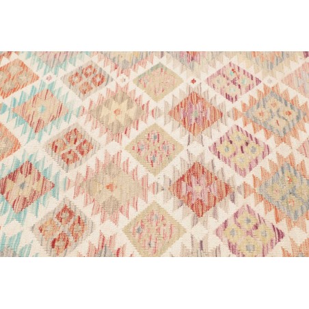 Tappeto Kilim Afghanistan marrone giallo 147x195