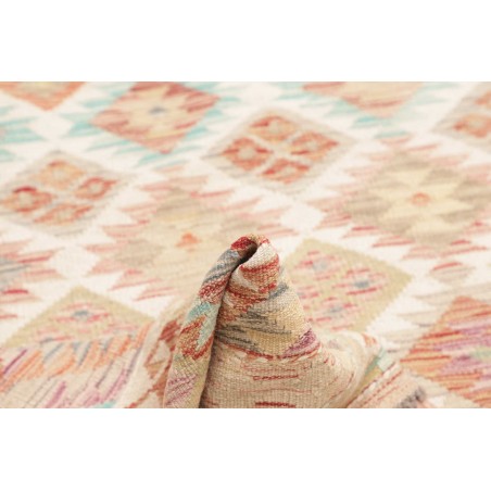 Tappeto Kilim Afghanistan marrone giallo 147x195