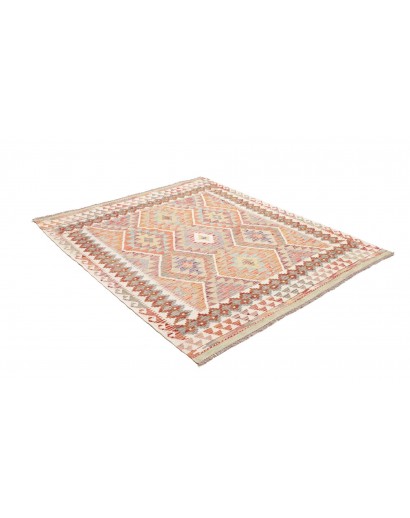 Tappeto Kilim Afghanistan beige marrone 161x188