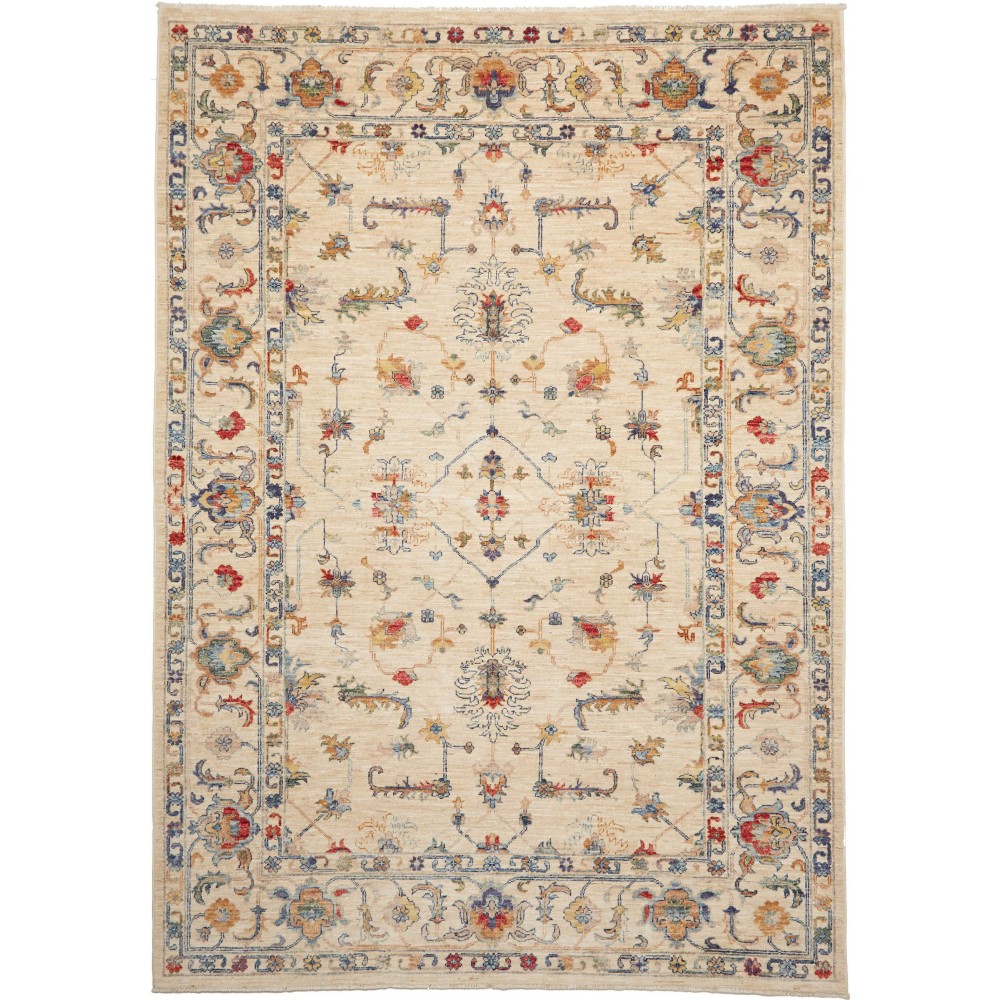 Tappeto Zigler Fine Pakistan beige grigio 168x238