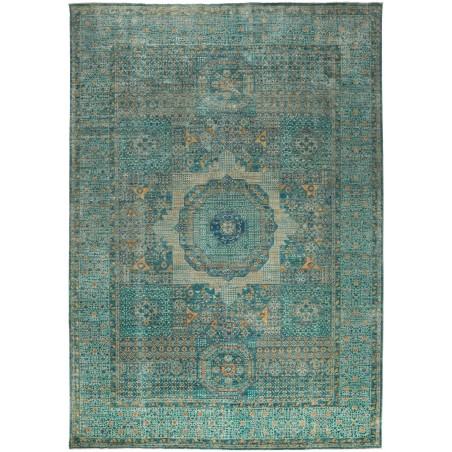 Tappeto Mamlouk Pakistan bianco grigio 289x422