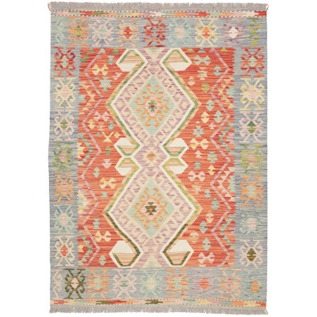 Tappeto Kilim Afghanistan marrone 123x170