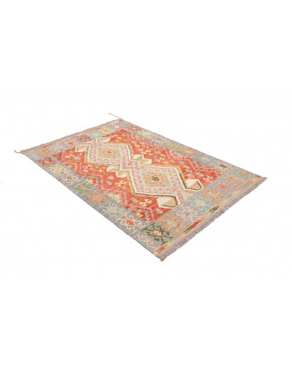 Tappeto Kilim Afghanistan marrone 123x170