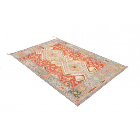 Tappeto Kilim Afghanistan marrone 123x170